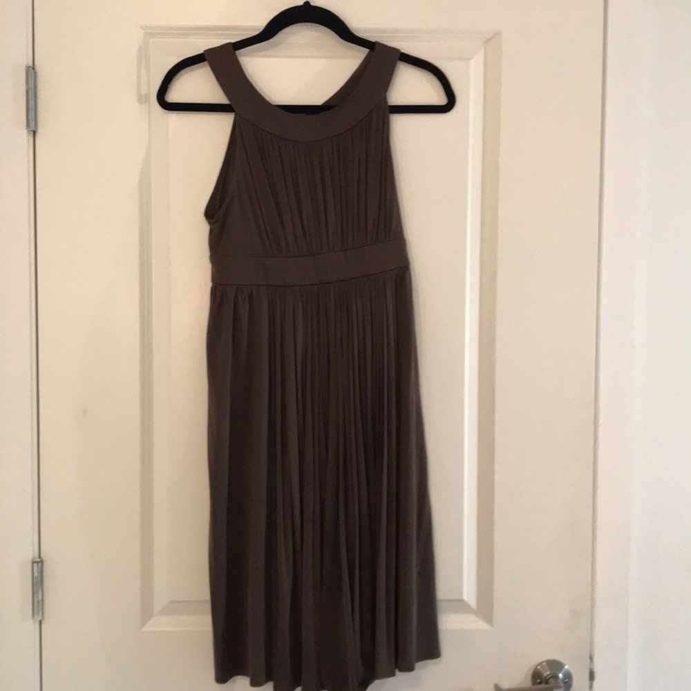 Charles Chang-Lima brown dress